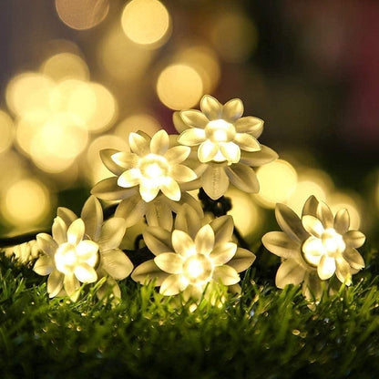 Led Lotus Flower Decoration Lights