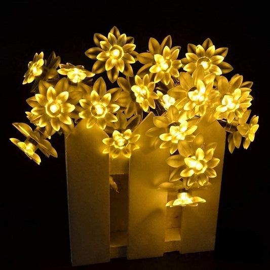 Led Lotus Flower Decoration Lights